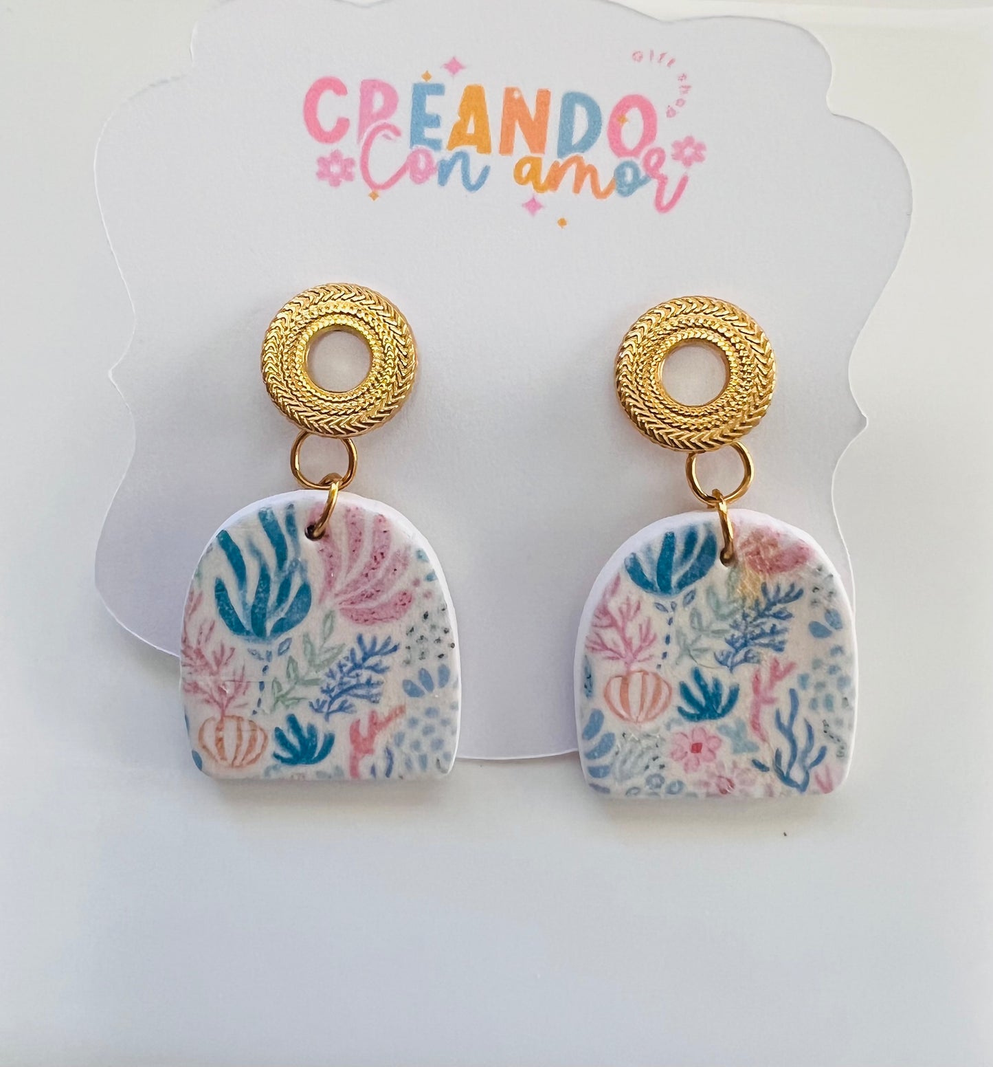 Blue Summer earrings